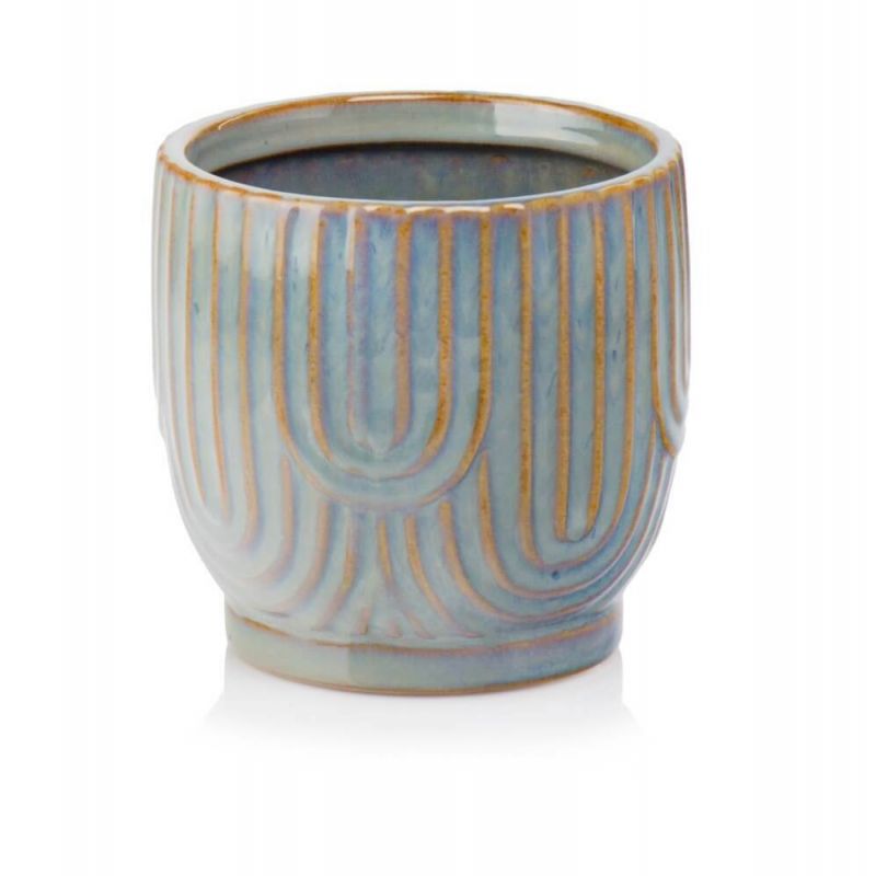 osłonka ceramiczna łuki szara 14 cm