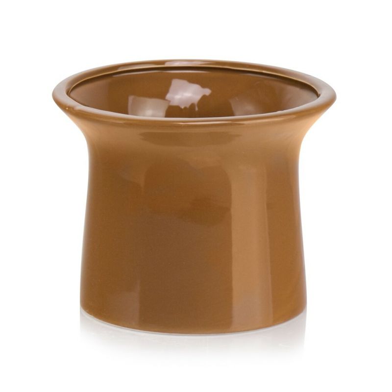 osłonka ceramiczna kielich karmelowa 13 cm